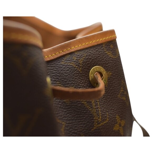 Louis Vuitton Monogram Montsouris Backpack in brown monogram canvas and natural - Picture 13 of 16
